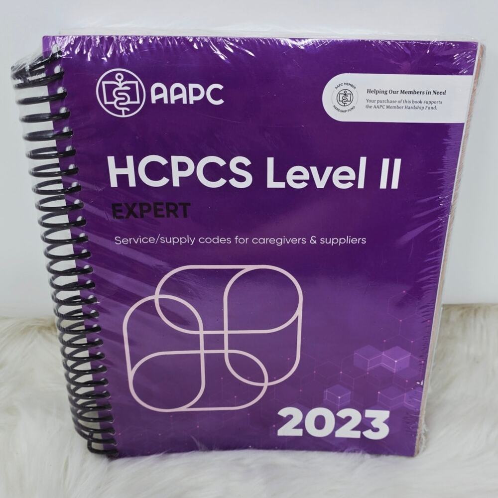 AAPC HCPCS Level II Expert 2023 New in Original Wrap